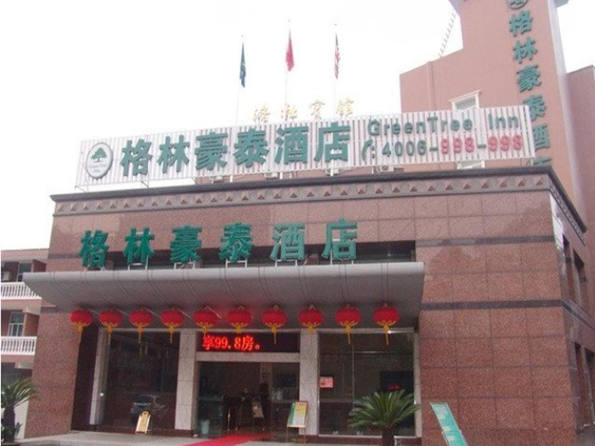 Greentree Inn Jiangsu Wuxi Luoshe Business Hotel Уси Екстериор снимка