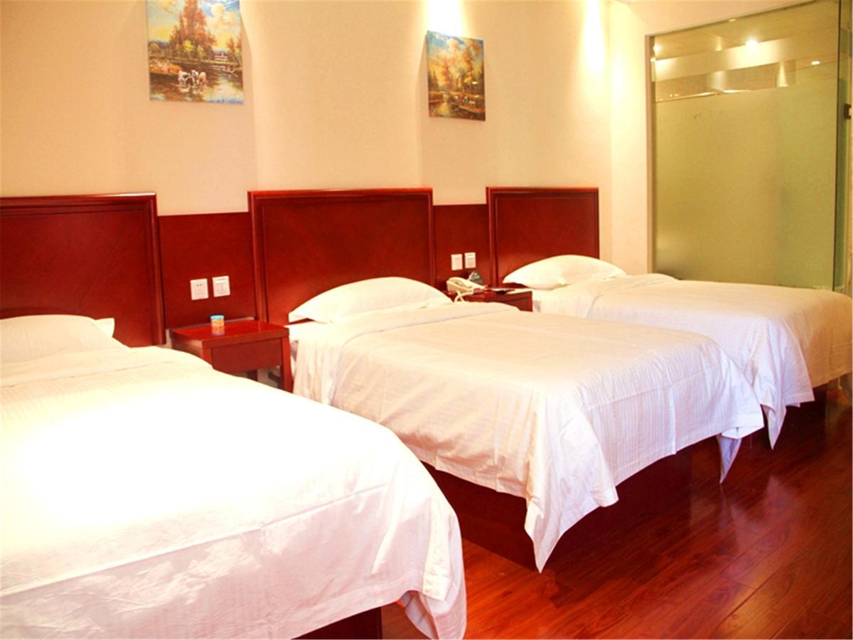 Greentree Inn Jiangsu Wuxi Luoshe Business Hotel Уси Екстериор снимка