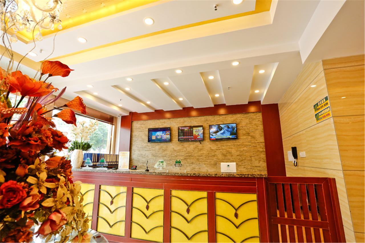 Greentree Inn Jiangsu Wuxi Luoshe Business Hotel Уси Екстериор снимка