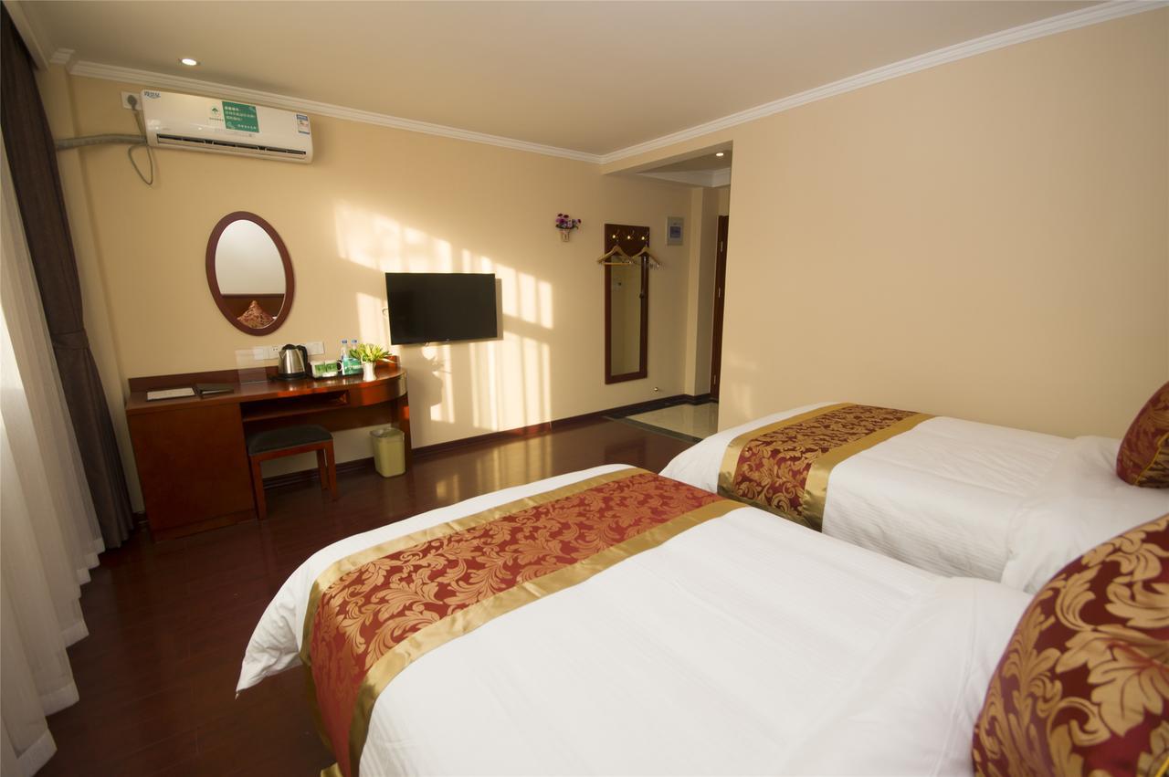 Greentree Inn Jiangsu Wuxi Luoshe Business Hotel Уси Екстериор снимка