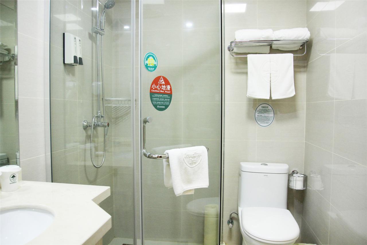 Greentree Inn Jiangsu Wuxi Luoshe Business Hotel Уси Екстериор снимка