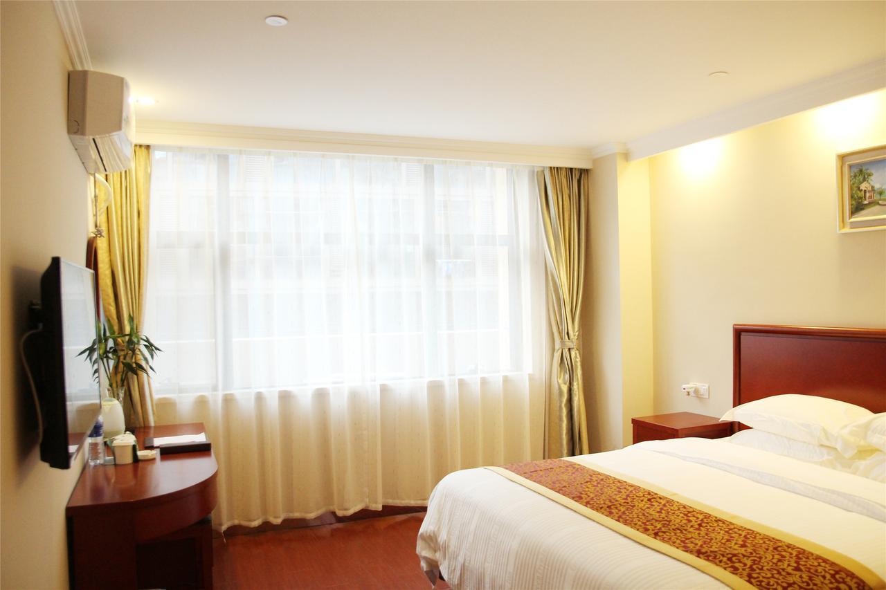 Greentree Inn Jiangsu Wuxi Luoshe Business Hotel Уси Екстериор снимка