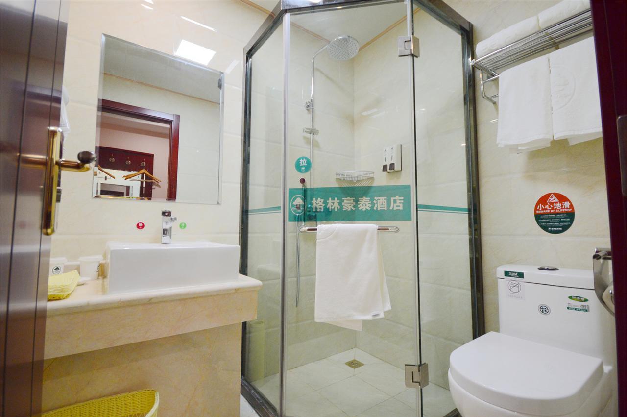 Greentree Inn Jiangsu Wuxi Luoshe Business Hotel Уси Екстериор снимка
