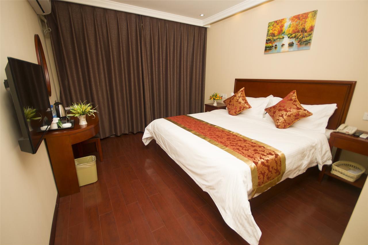 Greentree Inn Jiangsu Wuxi Luoshe Business Hotel Уси Екстериор снимка